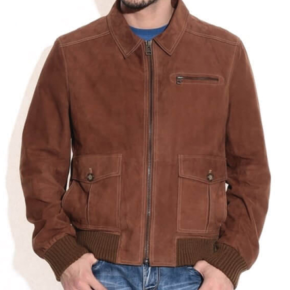 Suede Leather Jacket