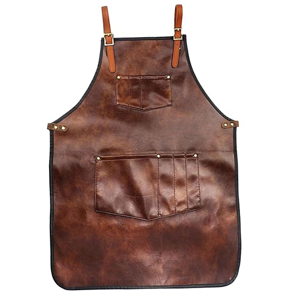 Leather Barber Apron