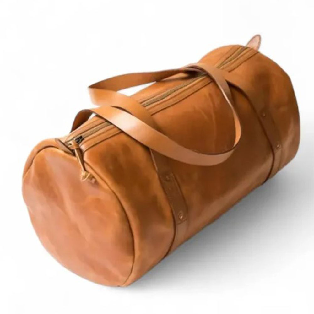 Leather Gym Bag