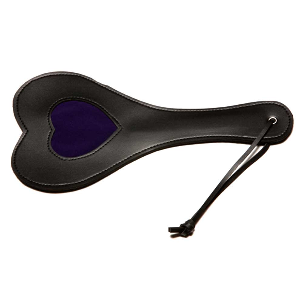 Leather Heart Shape Paddle